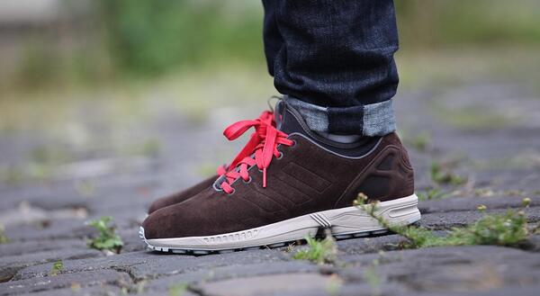 オーダー Adidas Sneakers Zx Flux Dames Bruin Adidas Originals ZX Flux